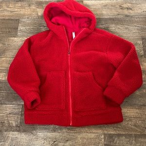 Fabletics Women's Sherpa Hooded Jacket